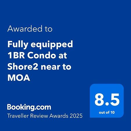 Fully Equipped 1Br Condo At Shore2 Near To Moa Маніла Екстер'єр фото